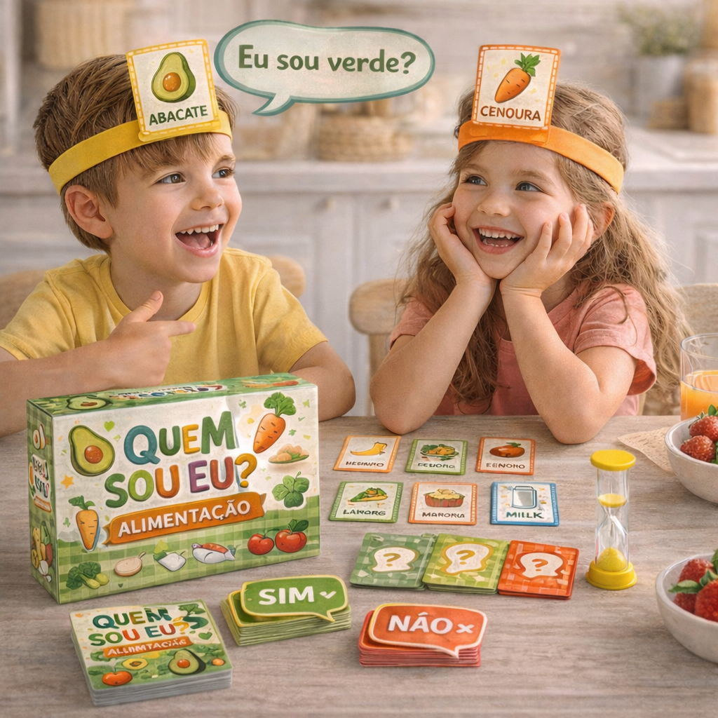 Jogo - Quem Sou Eu dos Alimentos