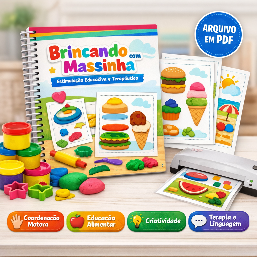 Lâminas para Brincar de Massinha