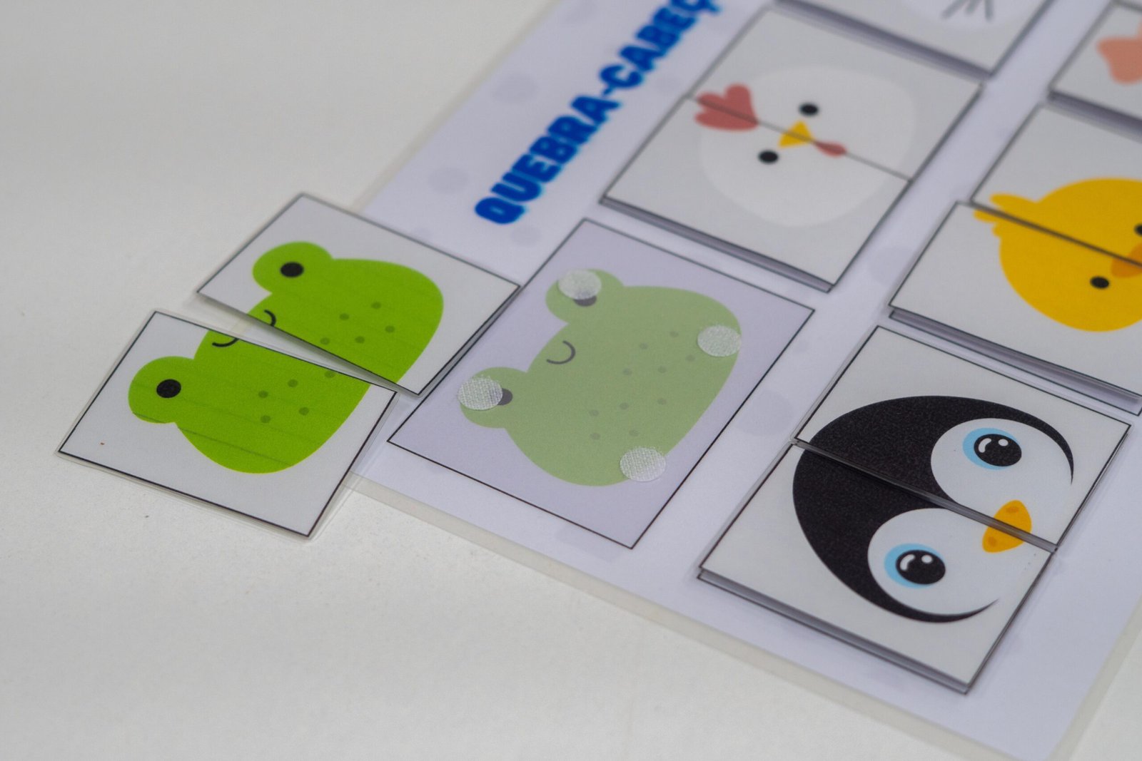 Quebra cabeça de animais