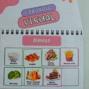 Cardápio visual - Editável