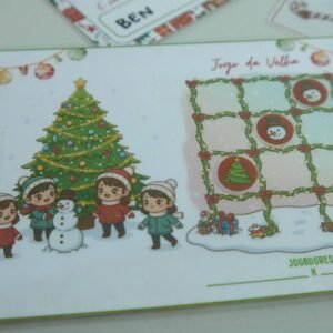 Lousa Mágica tema Natal (editável)