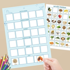 Cardápio Montável - Editável