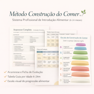 Método Construção do Comer – Combo Introdução Alimentar (6–24m)