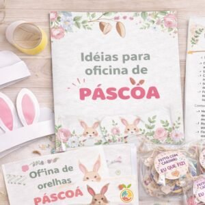 Oficinas de Páscoa (editável)