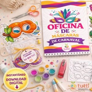 Oficina de máscaras de carnaval