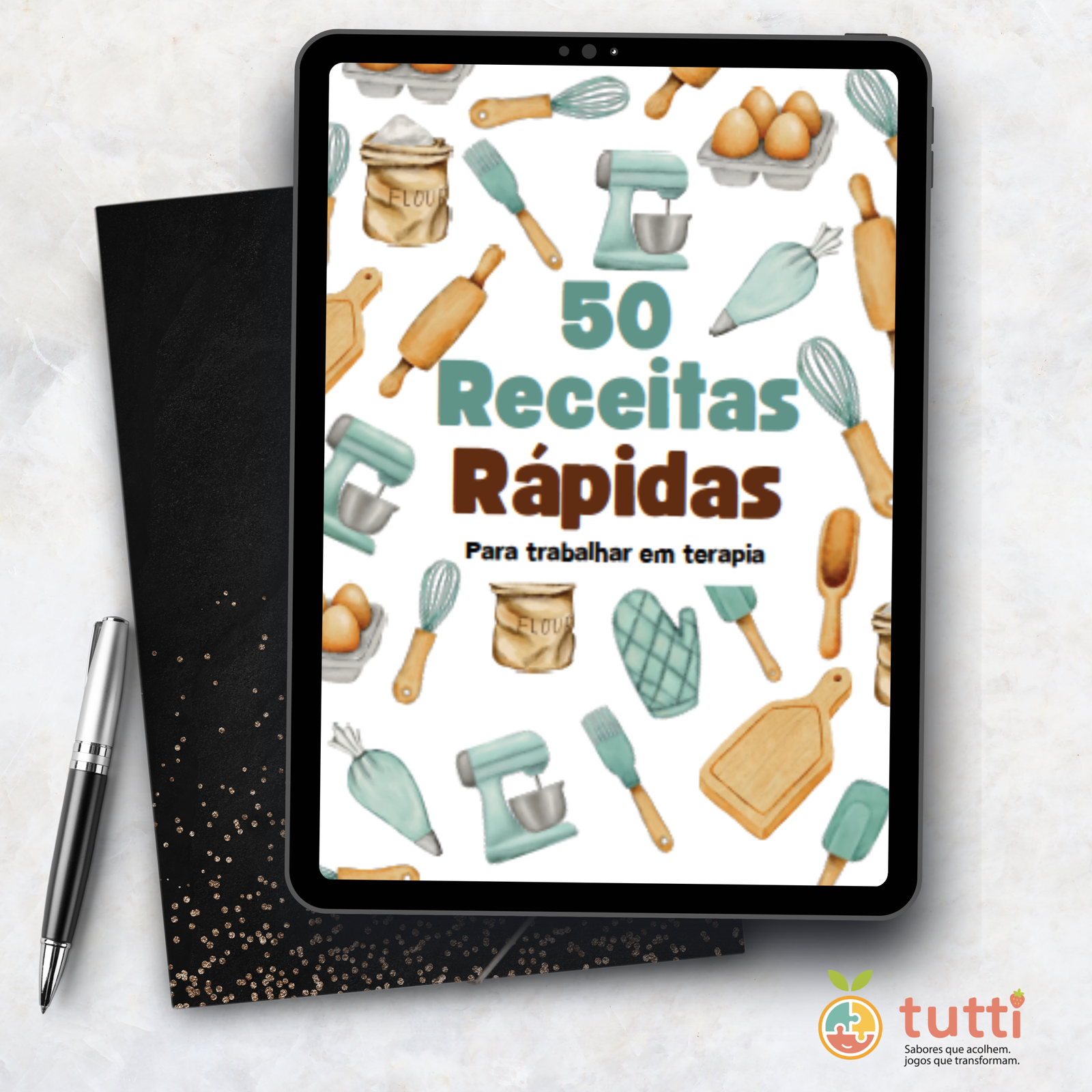 50 Receitas Rápidas pra Trabalhar na Terapia Alimentar