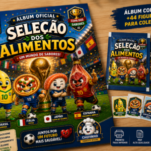 Álbum especial copa do mundo - Seleção dos Alimentos