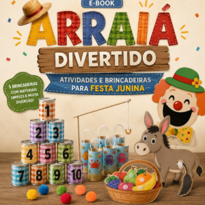 Arraiá Divertido - Atividades e Brincadeiras terapeuticas para Festa Junina