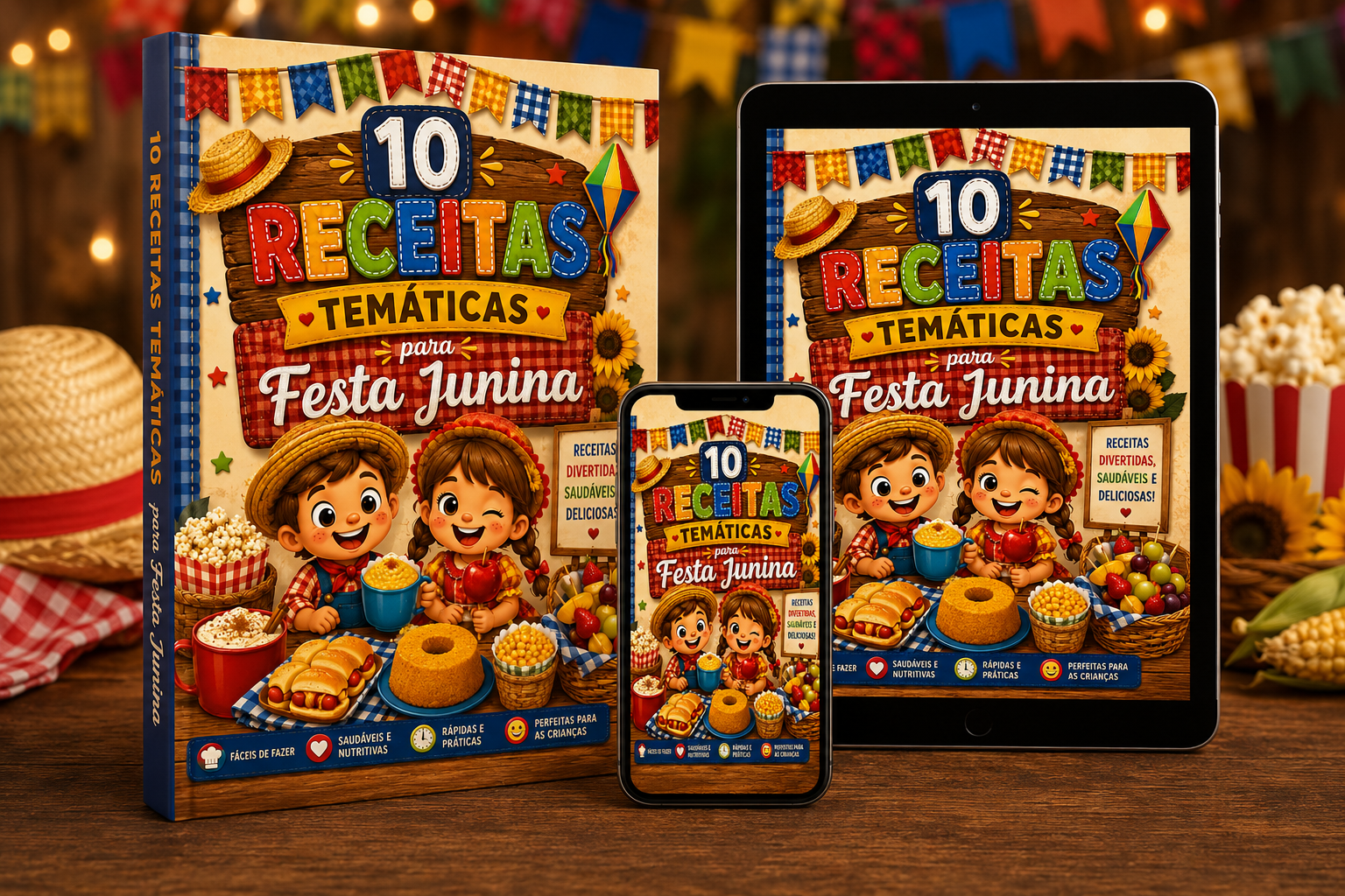 10 Receitas temáticas para festa junina
