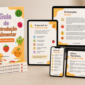 Guia Introdução alimentar - Completo e editável