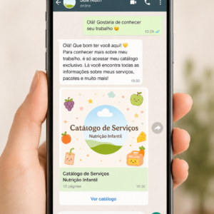 Catálogo de serviços para Whatsapp