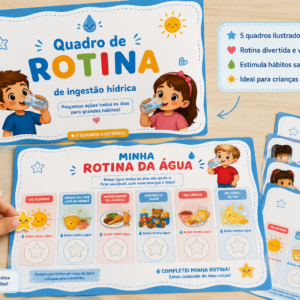 Quadro de Rotina de Ingestão de Água